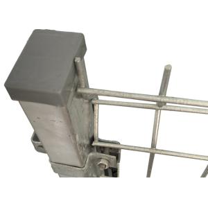 Rectangle Pillar 3d 100*300mm V Mesh Security Fencing