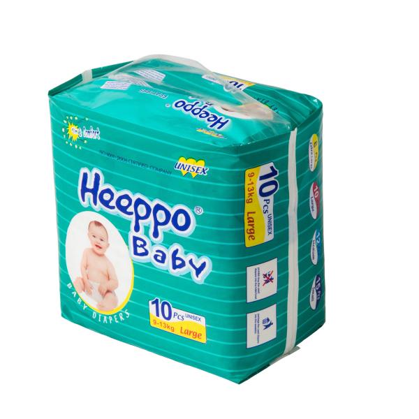 Buy Nonwoven Fabric Disposable Baby Diaper Magic Tape Elastic Waistband Diaper at wholesale prices