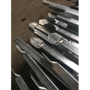 Crimped Spear Garrison Fence 1800mm x 2400mm stain black