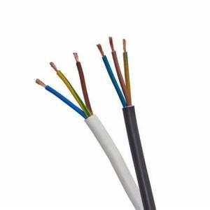 300/500V 3 CORES Multicore Cable H05vv f 3g1 5 Sq Power Twisting Line with Bare