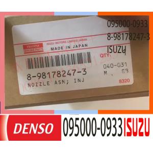 095000-0933 8-98178247-3 8981782473 Common Rail Injector