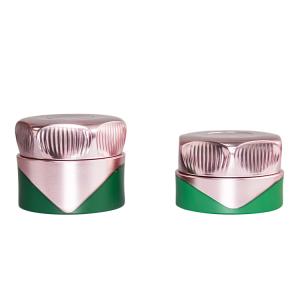 Quality Innovative packaging cream bottle, one click open design cosmetic jar PETG 30g 50g for sale