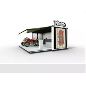 20GP Hollow Tempered Glass Prefabricated Exhibition Container