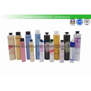 Beauty Empty Aluminium Cosmetic Tubes , Body Lotion Aluminum Tube Containers