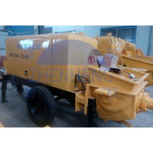 Portable Hydraulic Concrete Pump , Reliable Performance Lightweight Concrete