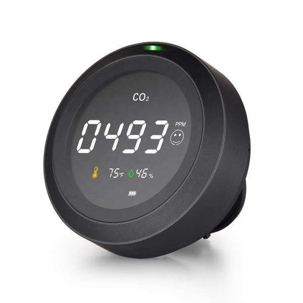Buy Black 1 PPM Co2 Meter 2400mAh Environmental Testers at wholesale prices