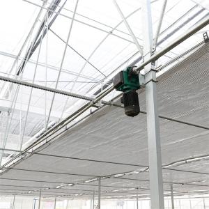 Venlo Automated Plant Hydroponic Tempered Glass Greenhouse Multi Span Agricultur