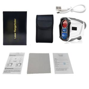 600m Rechargeable Laser Hunting Range Finder Magnetic Velocity Ranging