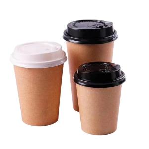 Double Wall Paper Bowl 350ml 60ml 10oz Hot Drink Cup Custom For Conferences