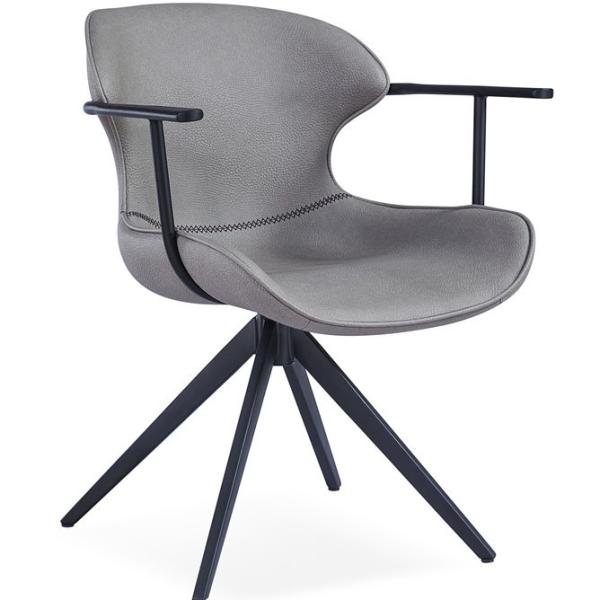 Buy Modern Minimalist Swivel Contemporary Metal Dining Chairs at wholesale prices
