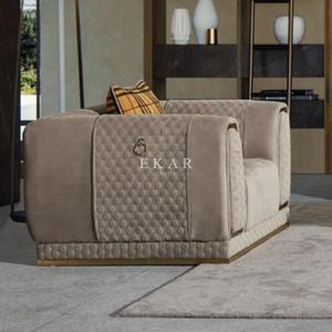 Contemporary Living Room Nordic Design Modern Fabric Sofa