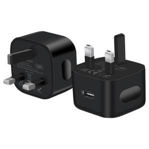 Fast Head Type C Station Battery Mobile Phone Wall Charger 25W For Iphone