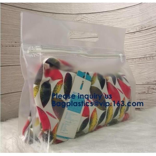 Buy Slider Zipper Pvc Pouch Clear Vinyl Pvc k Bag,Package Vinyl Transparent Pvc Bag Cosmetic Packing Bagease at wholesale prices
