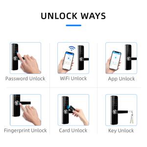 Biometric Fingerprint Liliwise Electronic Keyless door locks Anti Thief