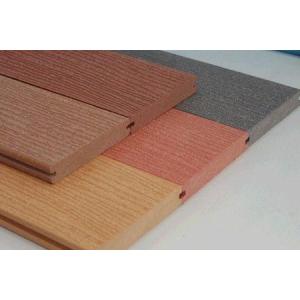 Recyclable Plastic Bathroom WPC Decking Boards Anti Slip Environmentally