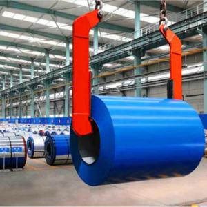 Cold Prepainted PPGI PPGL Galvanized Steel Coil Blue Color Zinc Coated 26 Gauge