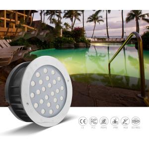 China Stainless steel IP68 Structural waterproof led Underwater swimming pool lights on sale