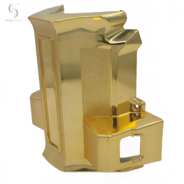 Gold Plating ABS Custom Coffin Corners Set American Style High Durability 7#G