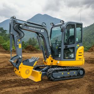 Max Digging Height 8800mm ET110 Multi Terrain Walking Spider Excavator