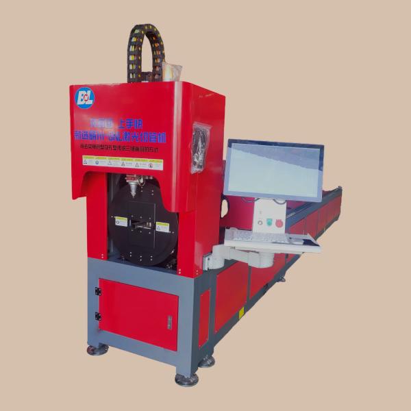 Buy Raycus Laser Source Gear Rack Transmission Control Laser Pipe Cutting Machine for Magnesium Material at wholesale prices