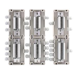 CCTV Camera Monitor Cable Distribution Junction Box 158*90*60mm Waterproof with