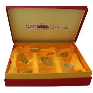 China three bottle tea packaging hinged gift box  bottle or jar and mug packaging paper box on sale