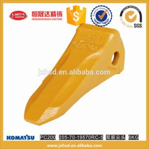 Replacement parts mini excavator bucket teeth 19570RC-5