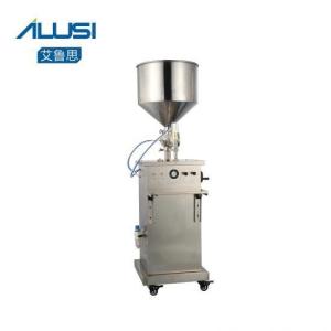 Pneumatic Hand Sanitizer Liquid Filling Machine With 30L Hopper