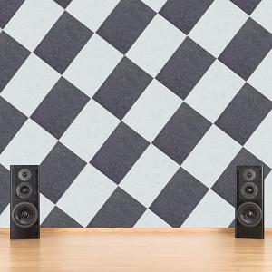 Acoustic Interior Acoustic Design Polyester Fiber Sound Proofing Wall Panels