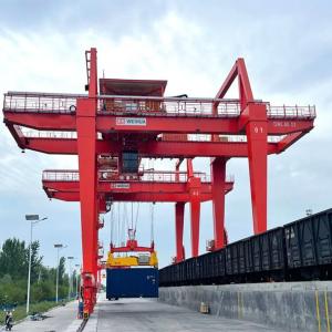 Customized Container RMG Rail Mounted Gantry Crane 10 Ton-40 Ton