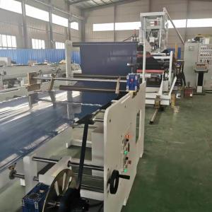 Single Plate SJ 120 Plastic Sheet Extruder Machine / Geomembrane Sheet