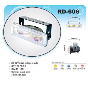 12V, 55W halogen bulb Off Road Fog Light / front bumper fog lamp apply in 4 x 4