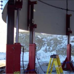 Simple Grain Silo and Enamel Tank Hydraulic Jacking System with 1-10T Load