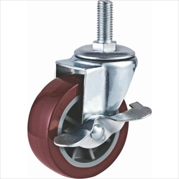 Buy small caster PU wheels 1.5 inch at wholesale prices