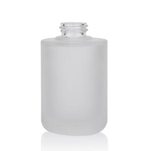 1oz Airless Liquid Foundation Bottles 30ml With Plastic Cap Pump