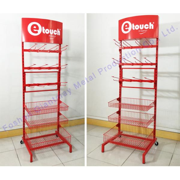 Metal Rack Retail Cigarette Condom Shelf Chewing Gum Stand