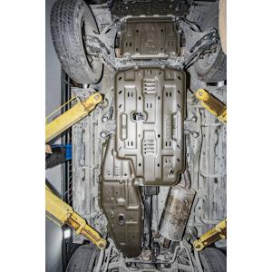 High- Gray Underbody Guard Engine Protection Skid Plates for Mitsubishi Pajero