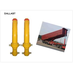 ISO9001 Certification Dump Trailer Hydraulic Cylinder Welded Plunger Long Stroke