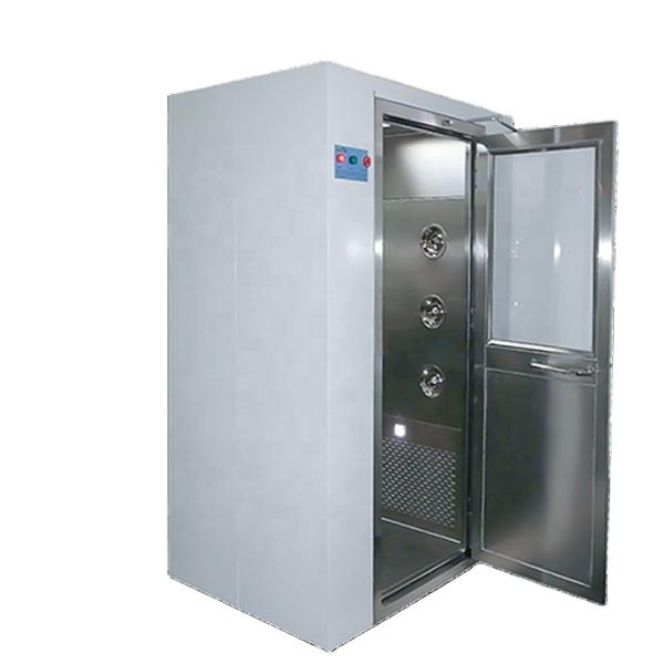 SUS201 Personnel Air Shower Clean Room 25m/S 1500W Automatic Sliding