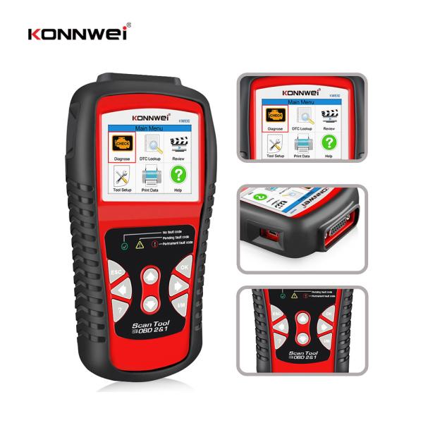 Hand Held Car Engine Diagnostic Code Scanner KW830 Determine Car Engine And