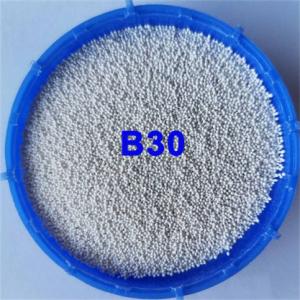 Quality B30 700HV Zirconium Silicate Ceramic Blasting Media for sale