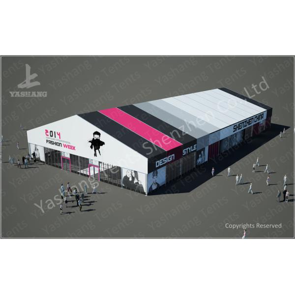 Solid Corrugated Sheet Walls Outdoor Warehouse Tents Marquee ISO CE Certification