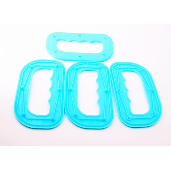 Snap Seal Plastic Shopping Bag Handles , Custom Color Merchandise Bags Carry Handle