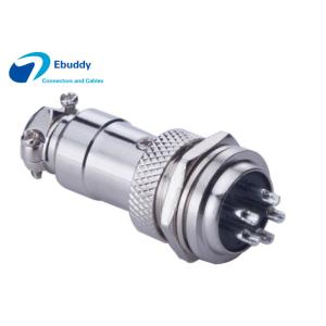 GX16 5 Pin Metal Aviation Plug Connector M16 Chassis Panel Mount Plug and Socket