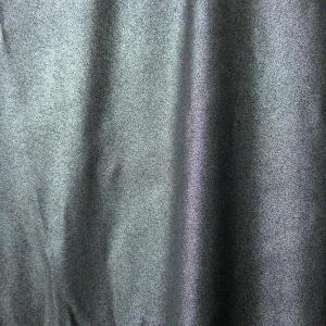 F5732 lady fashion fabric micro soft moss poly chiffon silver foil