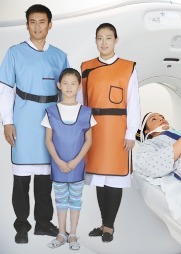 1000mm X 600mm Radiation Protection X Ray Lead Apron And Thyroid Collar 2mmpb