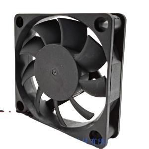 60x60x15mm Black Blower Fan 12V , 3000RPM Exhaust Fan In Computer
