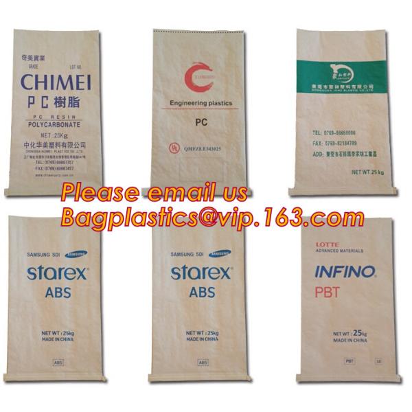 Buy Custom Logo Kraft Paper Three Composite Newest Paper Bag PP Woven Inner Bags for Packing,feed bags,woven bag waterproof at wholesale prices