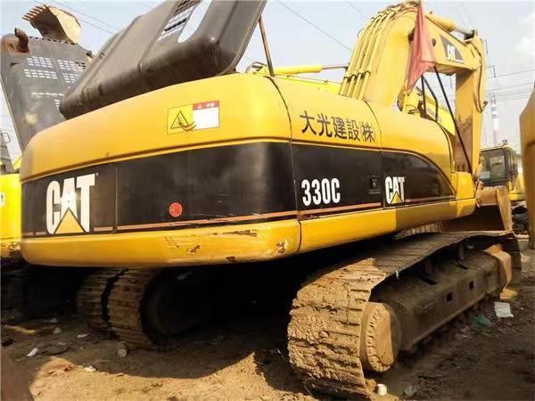 Used cat Excavator For Road Construction, CAT 330C Hydraulic Excavator