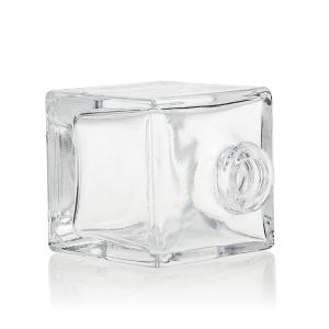 Empty 15ml 30ml Airless Foundation Bottle Clear With Pump